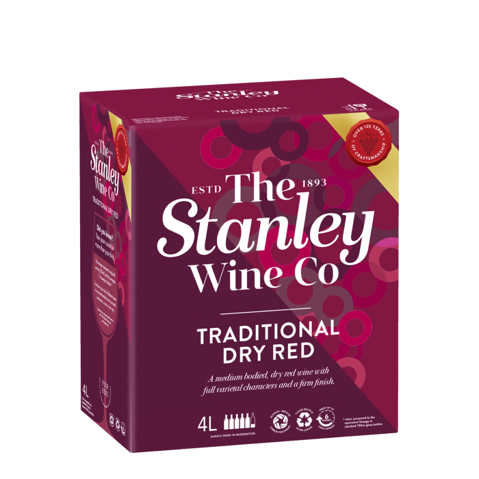 Hardys Stanley Traditional Dry Red 4L Cask