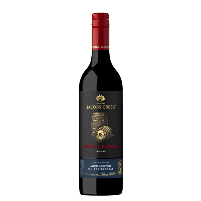 Jacob's Creek Double Barrel Shiraz 75cl Bottle