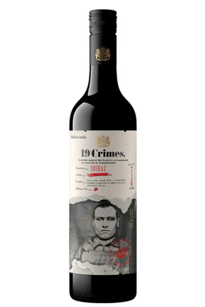 19 Crimes Shiraz 75cl Bottle