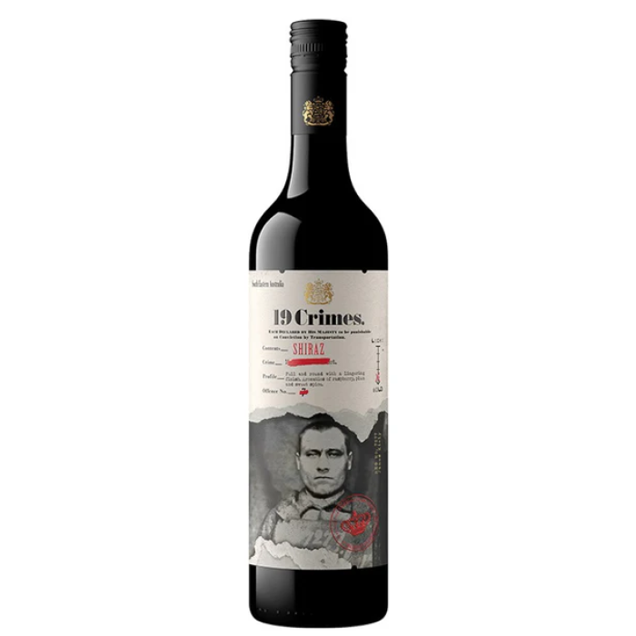 19 Crimes Shiraz 75cl Bottle