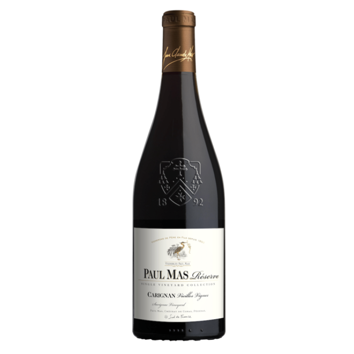 Le Carignan Vieilles Vignes Savignac Vineyard Reserve Wines  Paul Mas, IGP PAYS d'Oc 75Cl