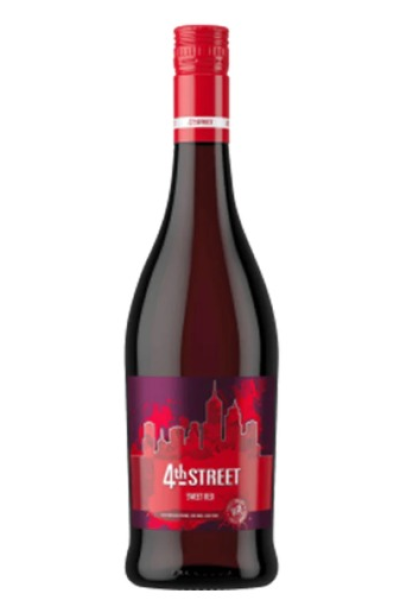 4th Street Natural Sweet Red Wine 75cl Bottle