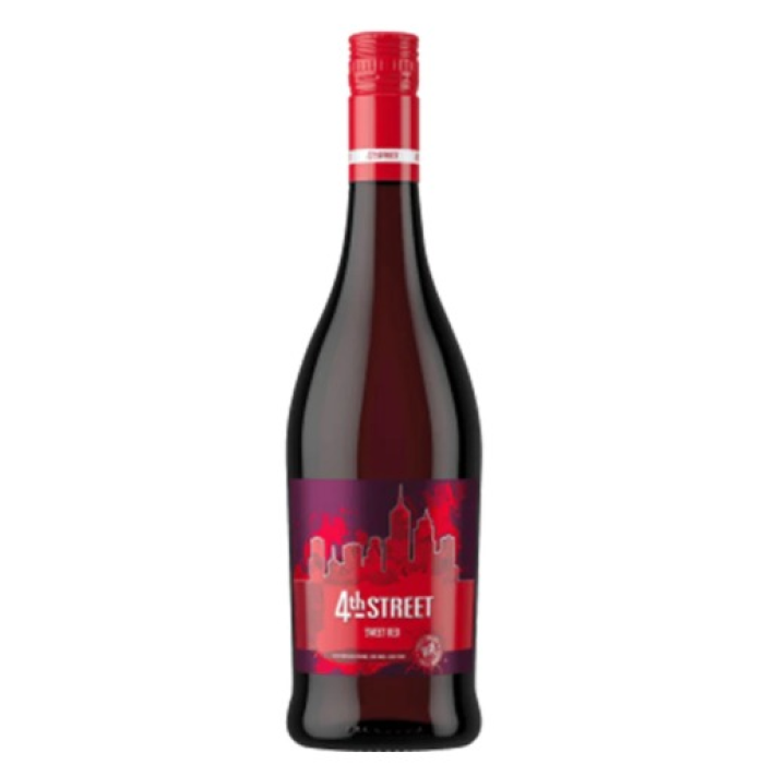 4th Street Natural Sweet Red Wine 75cl Bottle