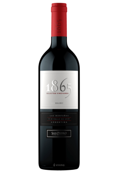 1865 Selected Vineyard Malbec, Uco Valley, Argentina 75cl Bottle