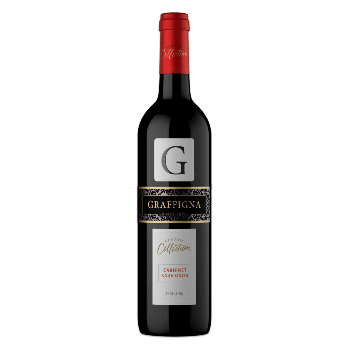 Graffigna Genuine Collection Cabernet Sauvignon, San Juan, Argentina 75cl Bottle