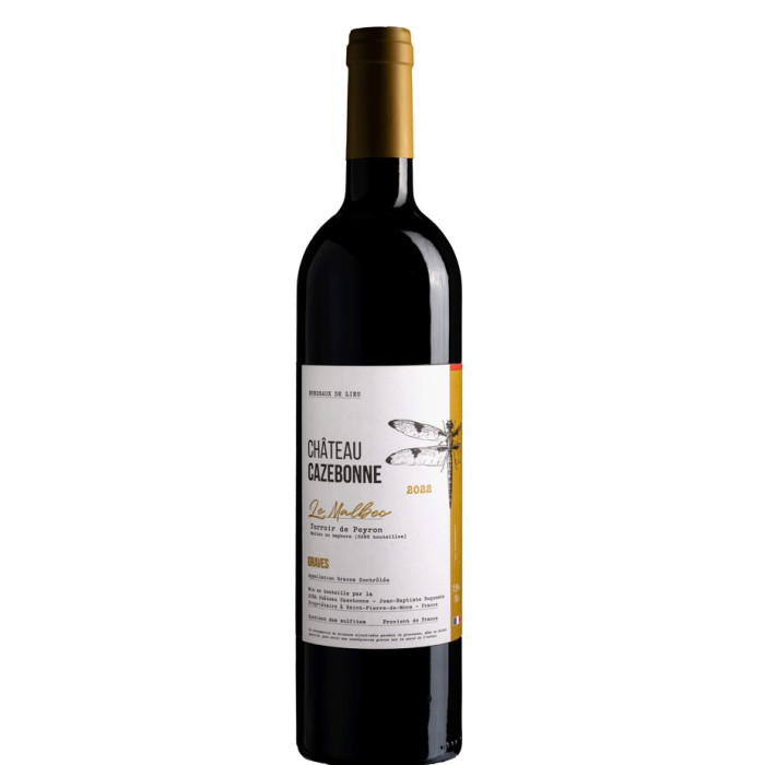 Chateau Cazebonne 'Le Malbec' Vin de France, Bordeaux 75Cl Bottle