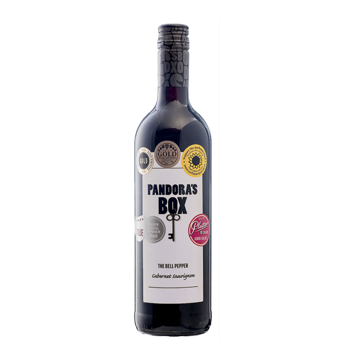 The Bell Pepper Cabernet Sauvignon, Pandora's Box, Western Cape 75 Cl