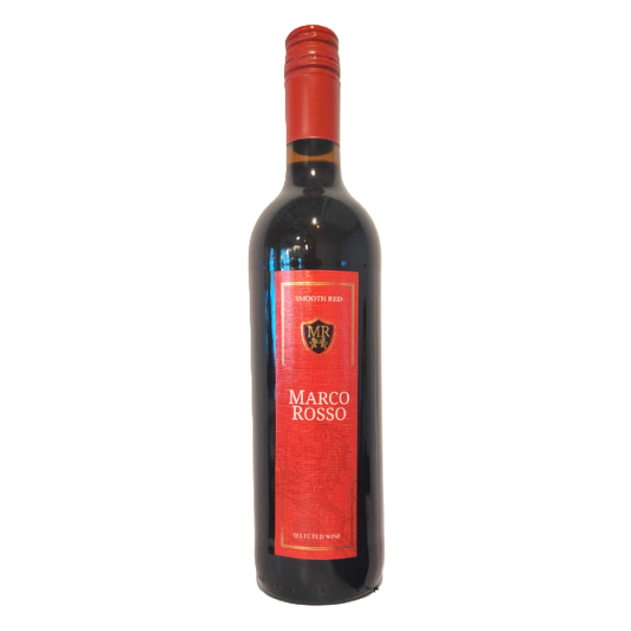 Marco Rosso Smooth Red Wine 75cl Bottle