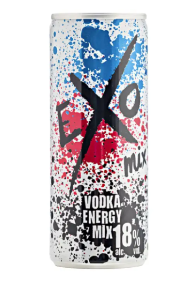 Exo Vodka Energy 25cl Can