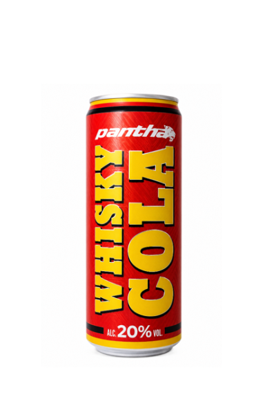 Pantha Whisky Cola 33cl Can