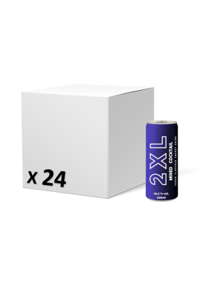 2XL Vodka Mixed Cocktail 25cl Can x24