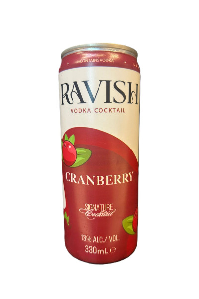 Ravish Cranberry 13% 33cl Can