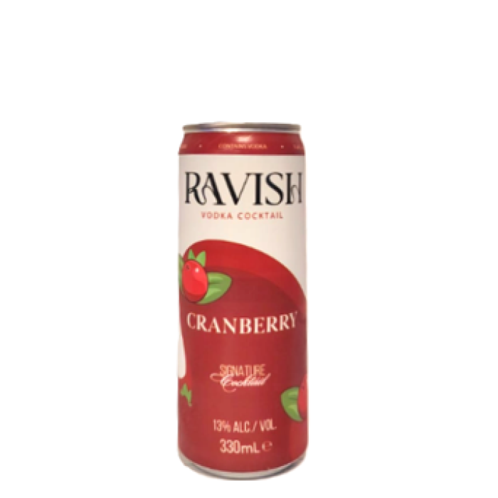 Ravish Cranberry 13% 33cl Can
