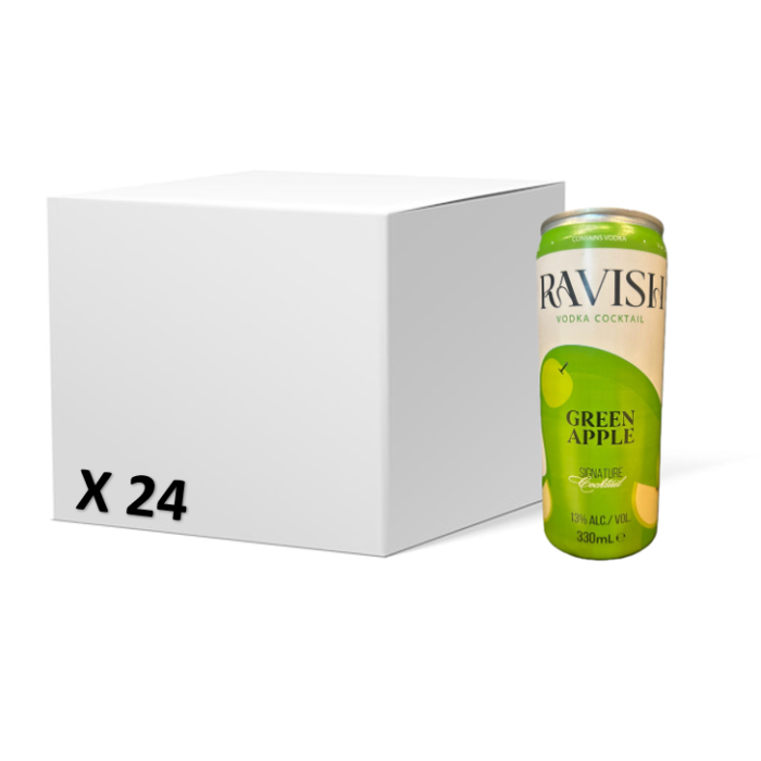 Ravish Green Apple 13% 33cl Can x24