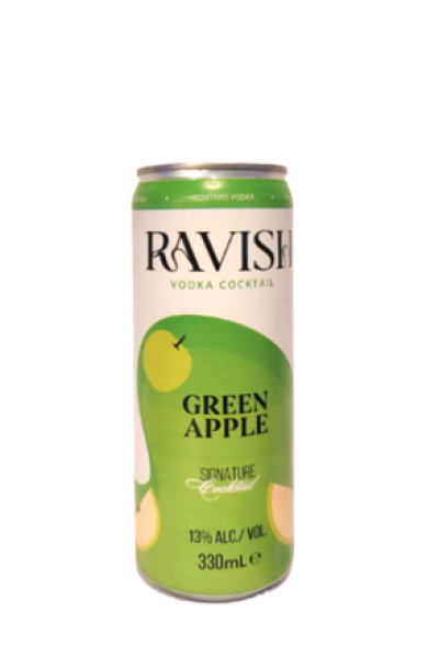 Ravish Green Apple 13 33cl Can by ravish - Compare prices in UAE