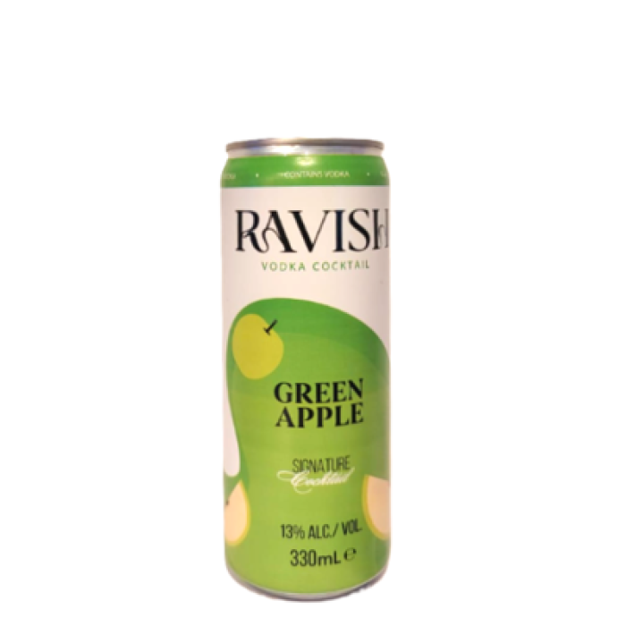 Ravish Green Apple 13% 33cl Can