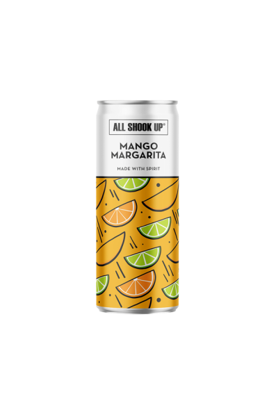 All Shook Up Mango Margarita 25cl Can
