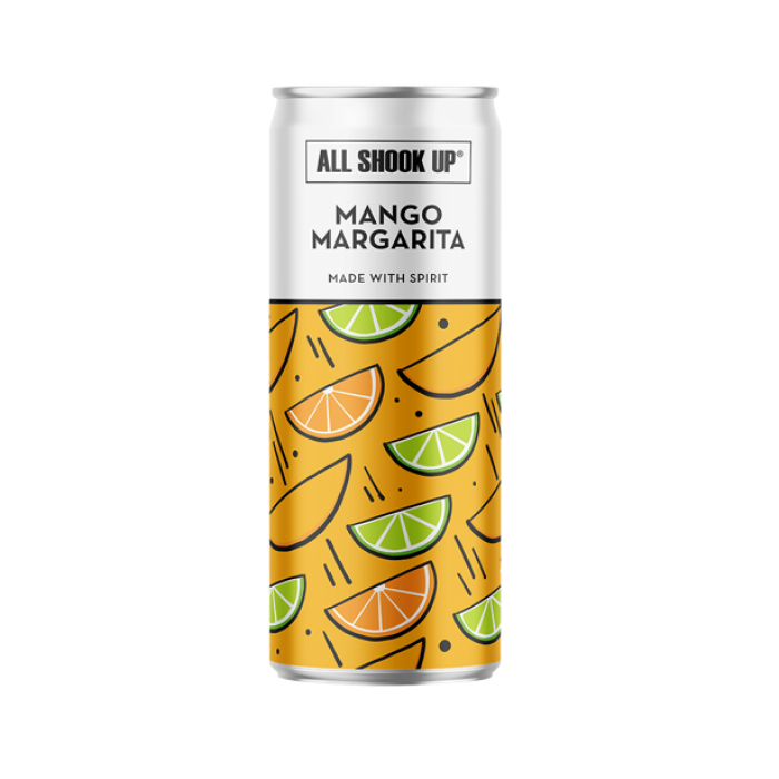 All Shook Up Mango Margarita 25cl Can