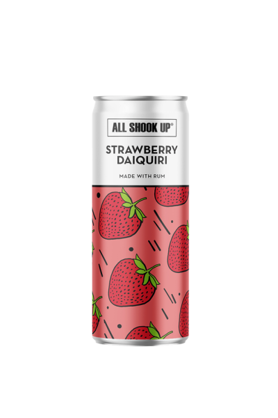 All Shook Up Strawberry Daiquiri 25cl Can