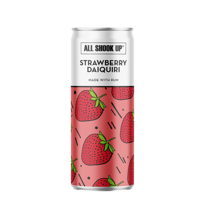 All Shook Up Strawberry Daiquiri 25cl Can