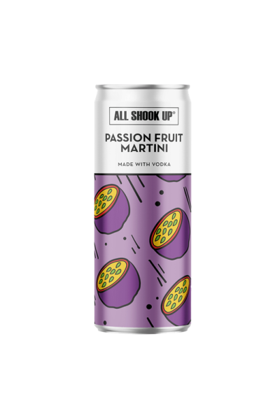 All Shook Up Passion Fruit Martini 25cl Can
