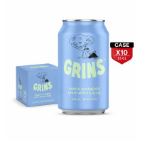Grins Blueberry Mix Vodka 33cl Can x10