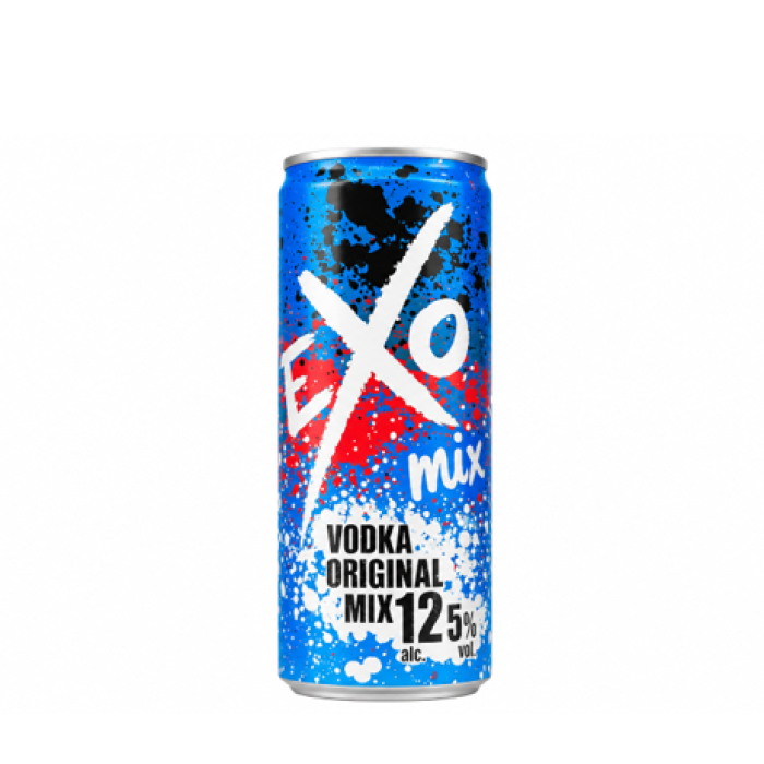 Exo Vodka Energy 12.5 % 25cl Can
