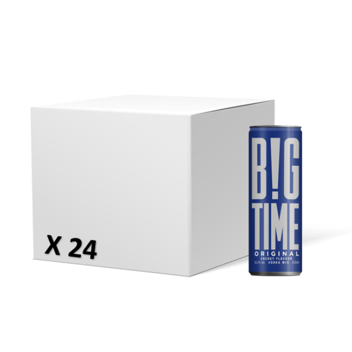 Big Time Original Vodka Mix 25cl Can x24