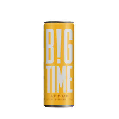 Big Time Vodka Mix Lemon 25cl Can