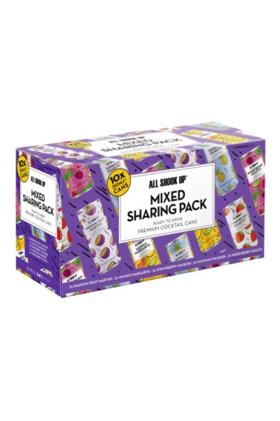 All Shook Up 25cl Can x10 Variety Pack