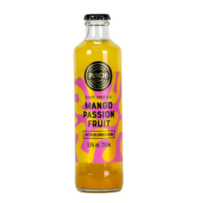 Punch Club Mango Passionfruit 25cl Bottle
