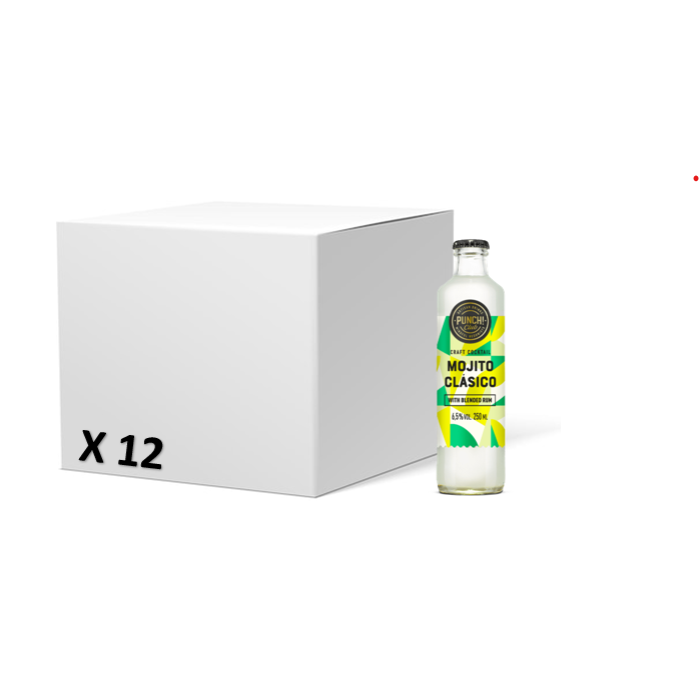 Punch Club Mojito Classico 25cl Bottle x12