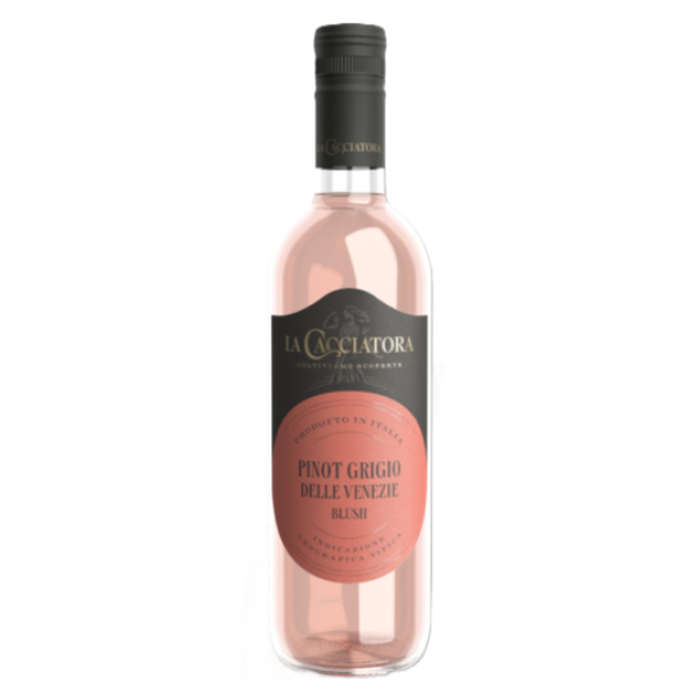 La Cacciatora Pinot Grigio Blush Doc, Veneto 75Cl