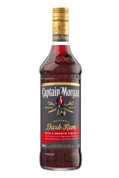 Captain Morgan Dark 1 Litre Bottle
