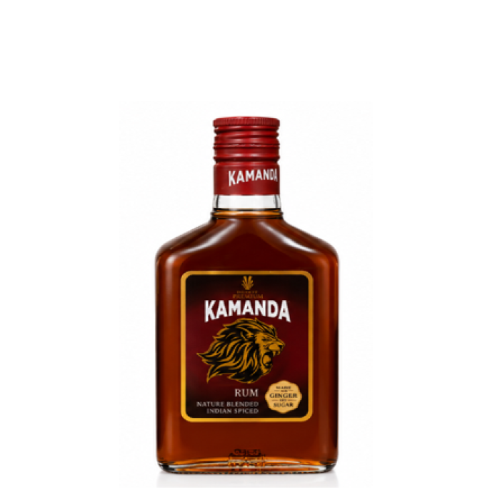 Kamanda Indian Spiced Rum 18cl  Bottle