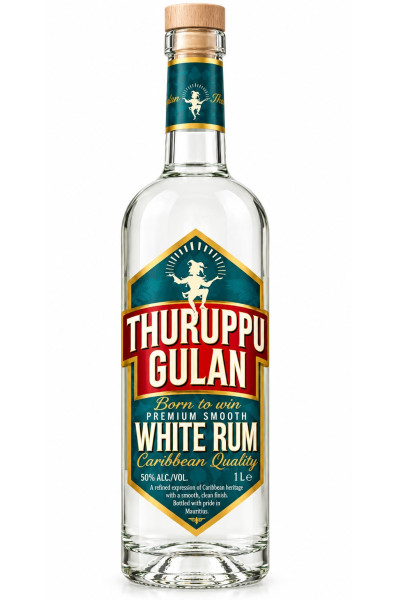 Thuruppu Gulan  White Rum 1L Bottle 50%