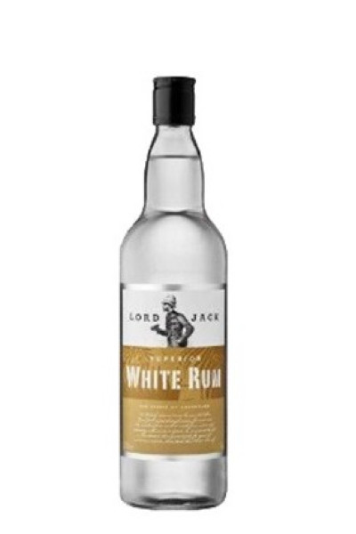 Lord Jack White Rum 75cl Bottle