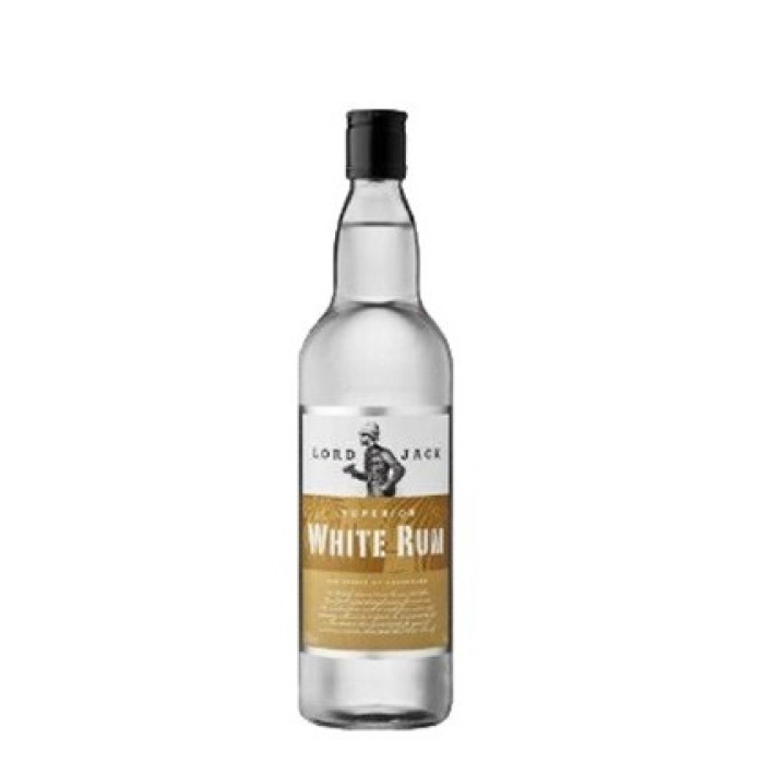 Lord Jack White Rum 75cl Bottle
