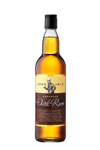 Lord Jack Dark Rum 75cl Bottle