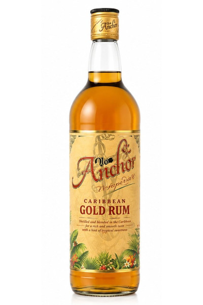 Anchor Premium Quality Caribbean Gold Rum 1L Bottle