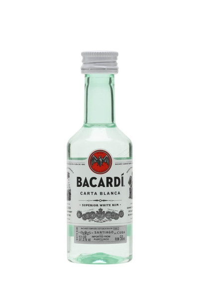 Bacardi Carta Blanca Rum 5cl
