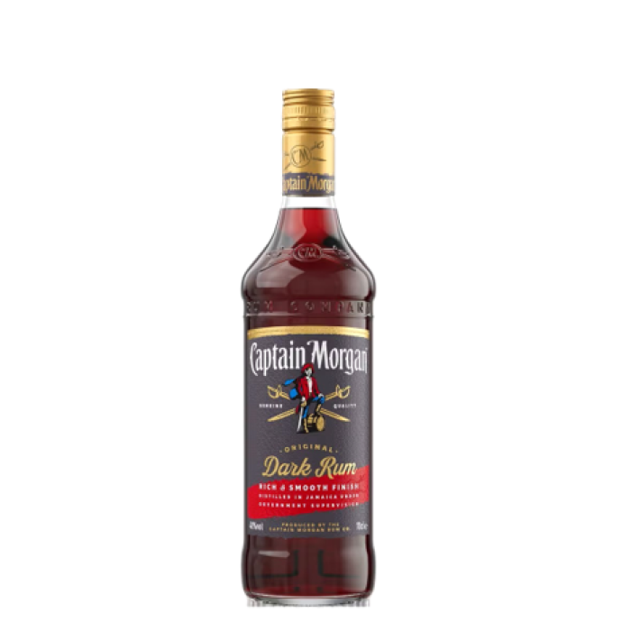Captain Morgan Dark Rum 75cl Bottle