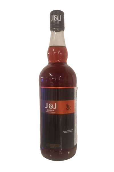 J&J XXX Rum 75cl Bottle