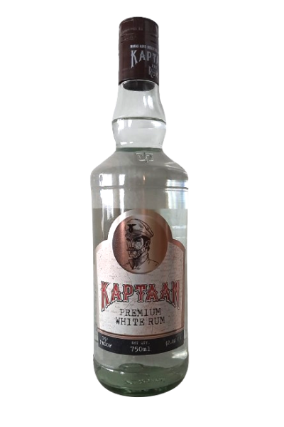 Kaptaan White Rum 75cl Bottle