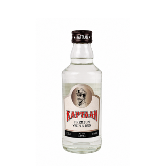 Kaptaan White Rum 18cl Bottle