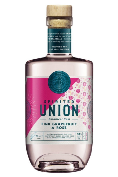 Spirited Union Pink Grapefruit & Rose Rum 70cl Bottle