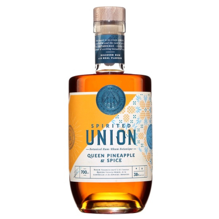 Spirited Union Queen Pineapple & Spice Rum 70cl Bottle