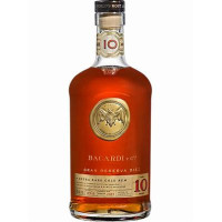Bacardi Gran Reserva Diez 10 Year Old 70cl Bottle