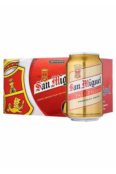 San Miguel Pilsner 33cl Can x24