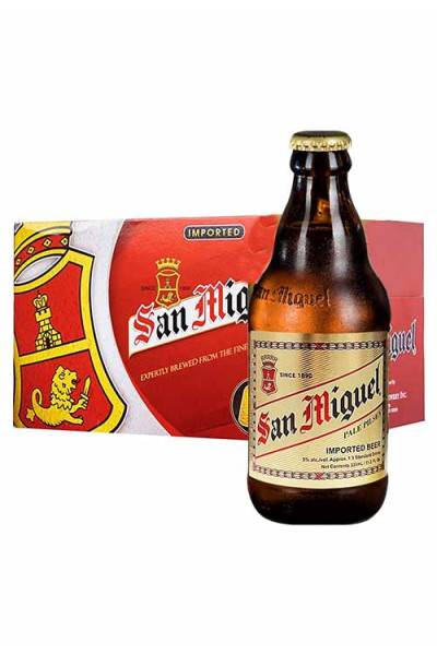 San Miguel Pilsner 33cl Bottle x24